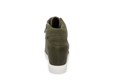 Load image into Gallery viewer, OLIVE SUEDE