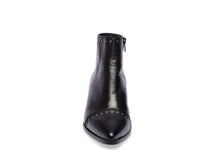Load image into Gallery viewer, BLACK LEATHER
