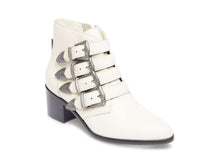Load image into Gallery viewer, WHITE LEATHER