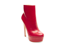 Load image into Gallery viewer, RED LEATHER