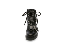 Load image into Gallery viewer, BLACK LEATHER