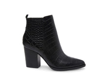 Load image into Gallery viewer, JUSTINA BLACK CROCODILE