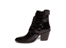 Load image into Gallery viewer, BLACK LEATHER