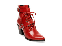 Load image into Gallery viewer, RED LEATHER