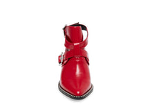 Load image into Gallery viewer, RED LEATHER