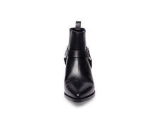 Load image into Gallery viewer, BLACK LEATHER