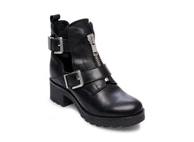 Load image into Gallery viewer, BLACK LEATHER