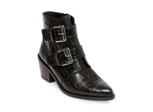 Load image into Gallery viewer, BLACK LEATHER