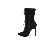 Load image into Gallery viewer, SATISFIED BLACK SUEDE