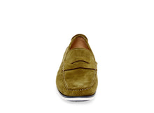 Load image into Gallery viewer, OLIVE SUEDE