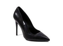 Load image into Gallery viewer, BLACK LEATHER