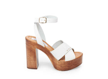 Load image into Gallery viewer, WHITE LEATHER