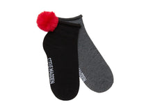Load image into Gallery viewer, L-POMPOM BLACK MULTI