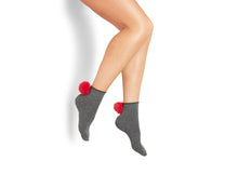 Load image into Gallery viewer, L-POMPOM BLACK MULTI