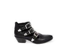 Load image into Gallery viewer, BLACK LEATHER