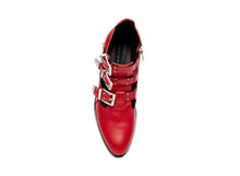 Load image into Gallery viewer, RED LEATHER