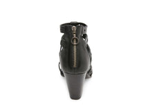 Load image into Gallery viewer, ELIZABETH BLACK LEATHER