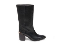 Load image into Gallery viewer, BLACK LEATHER