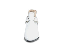 Load image into Gallery viewer, WHITE LEATHER