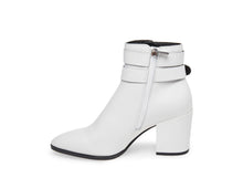 Load image into Gallery viewer, WHITE LEATHER