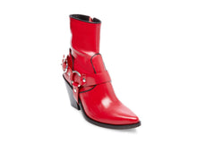 Load image into Gallery viewer, RED LEATHER
