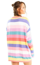 Load image into Gallery viewer, Castaway Stripe Roadtrip Sweater | Multi Colored
