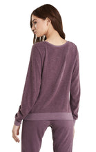 Load image into Gallery viewer, Coffee Saves Lives Baggy Beach Jumper | Crushed Berry