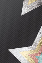 Load image into Gallery viewer, Metallic Stars Tall Band Leggings