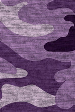 Load image into Gallery viewer, Ultra Violet Heathered Camo Tall Band Leggings