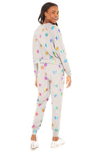 Load image into Gallery viewer, Rainbow Stars Foil French Terry Joggers