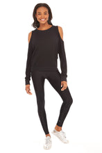 Load image into Gallery viewer, Silver Skull Heart Eye Foil Tall Band Leggings